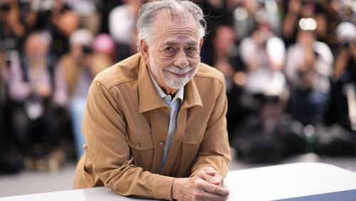 FILE - Director Francis Ford Coppola appears at the photo call for the film "Megalopolis" at the 77th international film festival in Cannes, southern France on May 17, 2024. (Photo by Scott A Garfitt/Invision/AP, File)