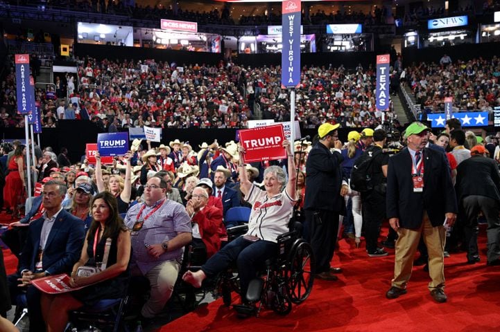 Day 3 Georgia delegates at RNC