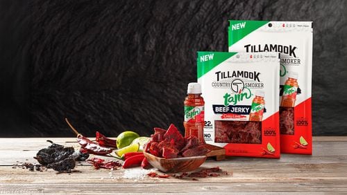 Tajin beef jerky. (Courtesy of Tillamook Country Smoker)