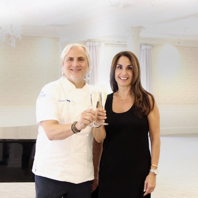 Buckhead Life Restaurant Group, co-owned by chef Pano Karatassos, is partnering with Novare Events, owned by Myrna Antar, to operate 103 West in Buckhead. / Courtesy of 103 West