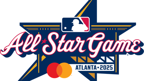 The 2025 MLB All-Star Game logo was unveiled on Monday. The game will be played in Atlanta on July 15, 2025. (Courtesy)