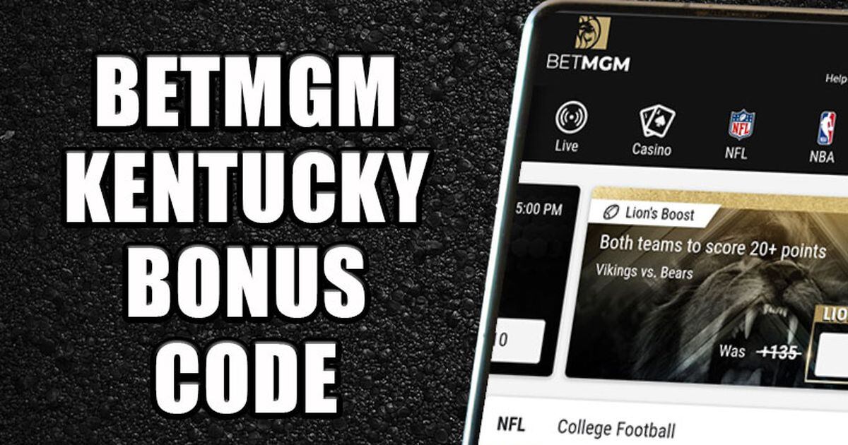 Best NFL Betting Promos BetMGM Sportsbook Kentucky, $100 Bonus Bets:  ROTOBONUS