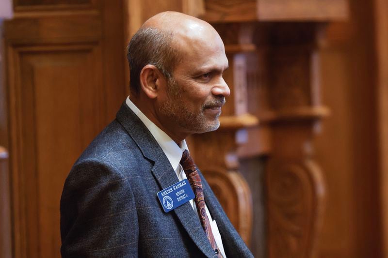 The Georgia Ethics Commission found probable cause to believe Democratic state Sen. Sheikh Rahman, D-Lawrenceville, broke campaign finance laws during his 2022 reelection. (Natrice Miller/natrice.miller@ajc.com) 