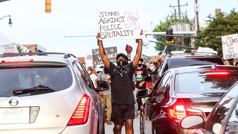 MLK Day Parade and Rally - Peachtree St. and Auburn Ave. - Jan. 17