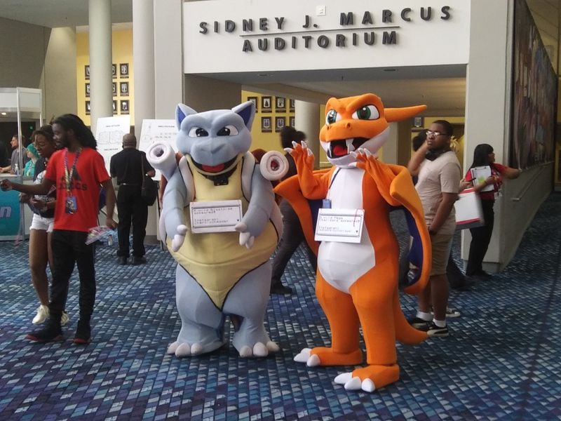 Costumes are encouraged at Momocon. You’ll see everything from Pokemon to superheroes to animated favorites while walking through the exhibit hall. Courtesy of Momocon Facebook