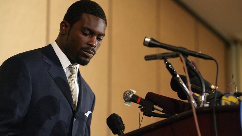 VIDEO: Michael Vick Votes for First Time After Dogfighting Conviction