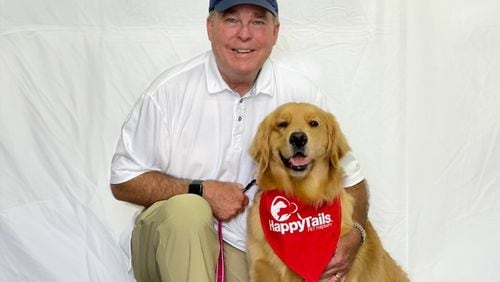 In the last two years, Alan Towles and Gracie have delivered their unique brand of stress relief with 200 visits to hospitals, schools and other facilities.