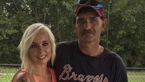 Billy Dewayne Couch (right) is shown with his daughter Kelsey Morgan Brown. Couch was shot and killed by Gordon County Sheriff deputy Aaron Carnes on January 24, 2023. (Courtesy)