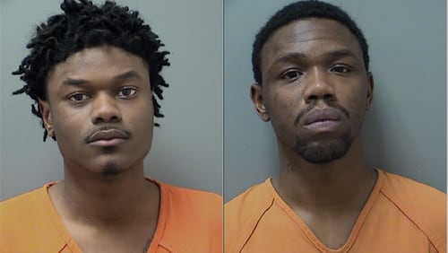 Kerrick McCaslin (left) and Brandon Kemp were both convicted of an armed robbery at a gas station in January 2020.