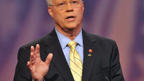 Republican Paul Broun represents Georgia's 10th congressional district.