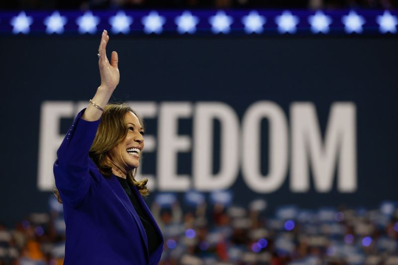 Vice President Kamala Harris will be in Chicago today for the Democratic National Convention.