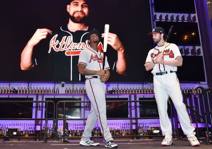 The new Atlanta Braves Nike jerseys have officially dropped