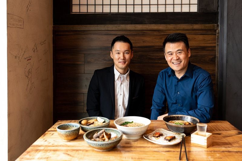 Okiboru managing partners Naoki Kyobashi (left) and Justin Lim (right). Photo credit- Mia Yakel.
