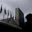 The United Nations headquarters during the 79th session of the U.N. General Assembly, Wednesday, Sept. 25, 2024. (AP Photo/Julia Demaree Nikhinson)