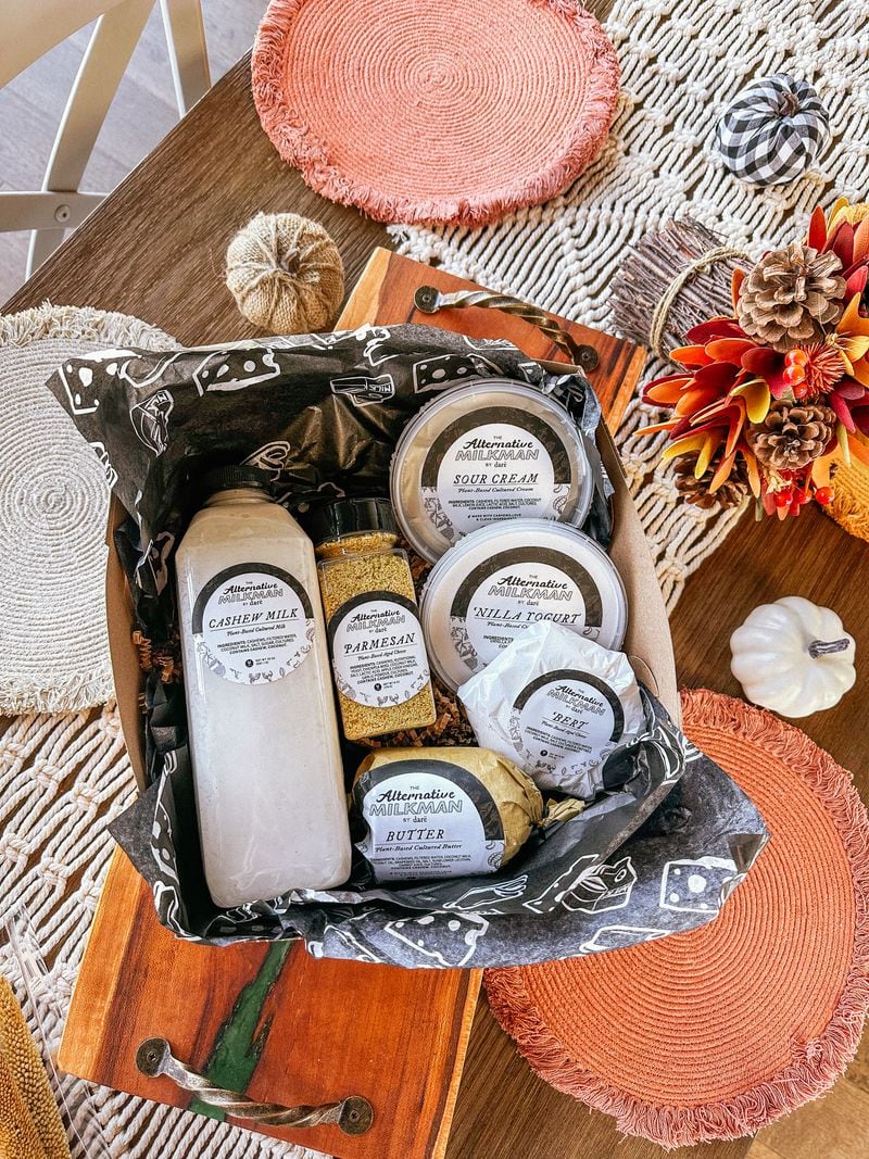 Darë Vegan Cheese offers a subscription service, the Alternative Milkman, for dairy-free cheese staples. Courtesy of Darë Vegan Cheese