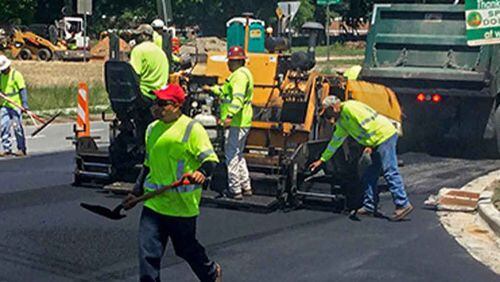 A new online resurfacing story map by Cobb County Department of Transportation helps prioritize Cobb’s 9,125 roads that need resurfacing. (Courtesy of Cobb County)