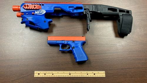 Drug raid seizes Glock 19 disguised as toy