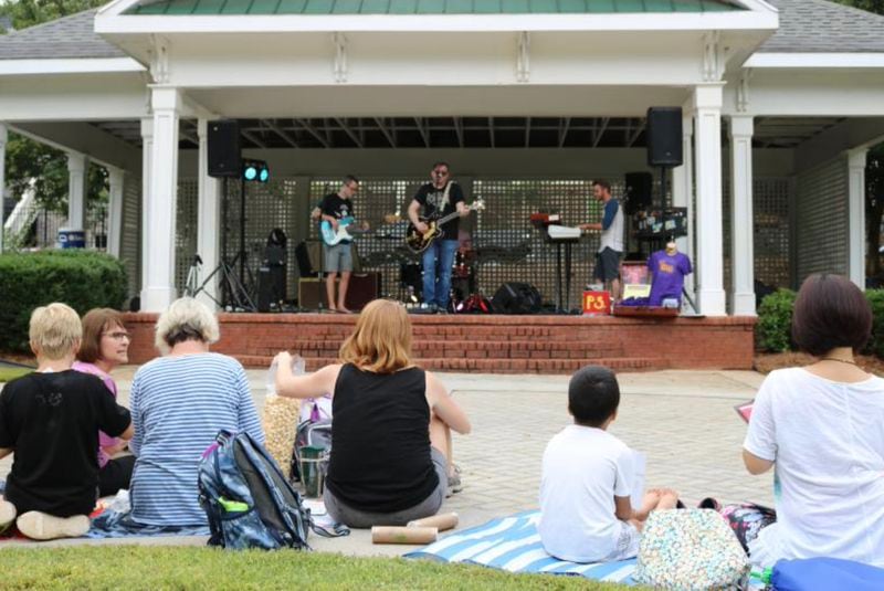 Visit porches and other designated locations set to host a variety of music at the Suwanee Summer Porch Jam.