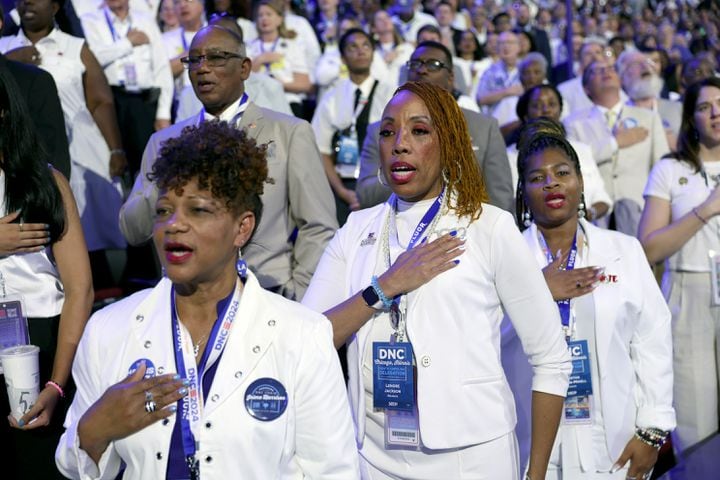 the 4 day of the Democratic National Convention.