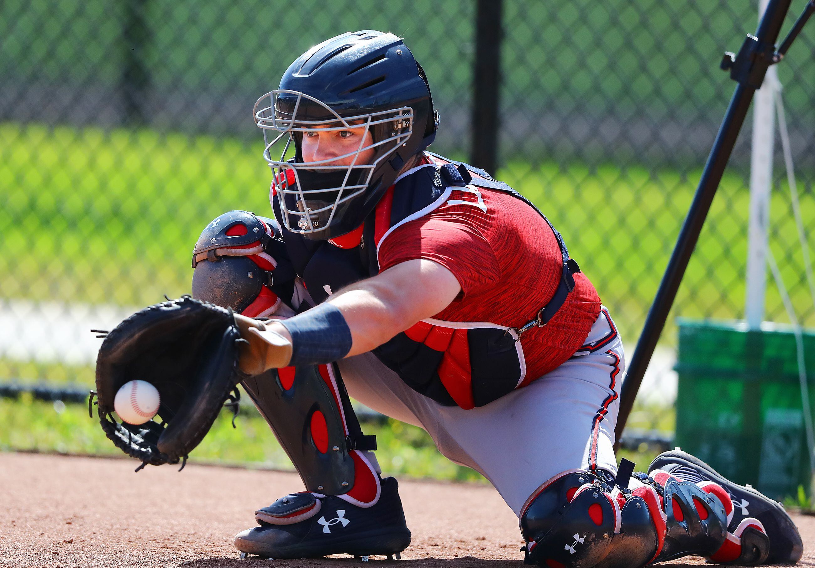 Michael Harris II of the Atlanta Braves wears Blooper cleats during