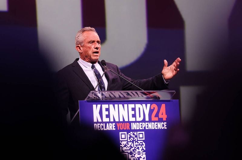 A court hearing in Georgia this week will focus on whether independent presidential candidate Robert F. Kennedy is eligible for state ballots.