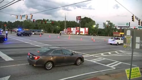 Police are investigating a deadly shooting near a Krispy Kreme in DeKalb County on Monday evening.