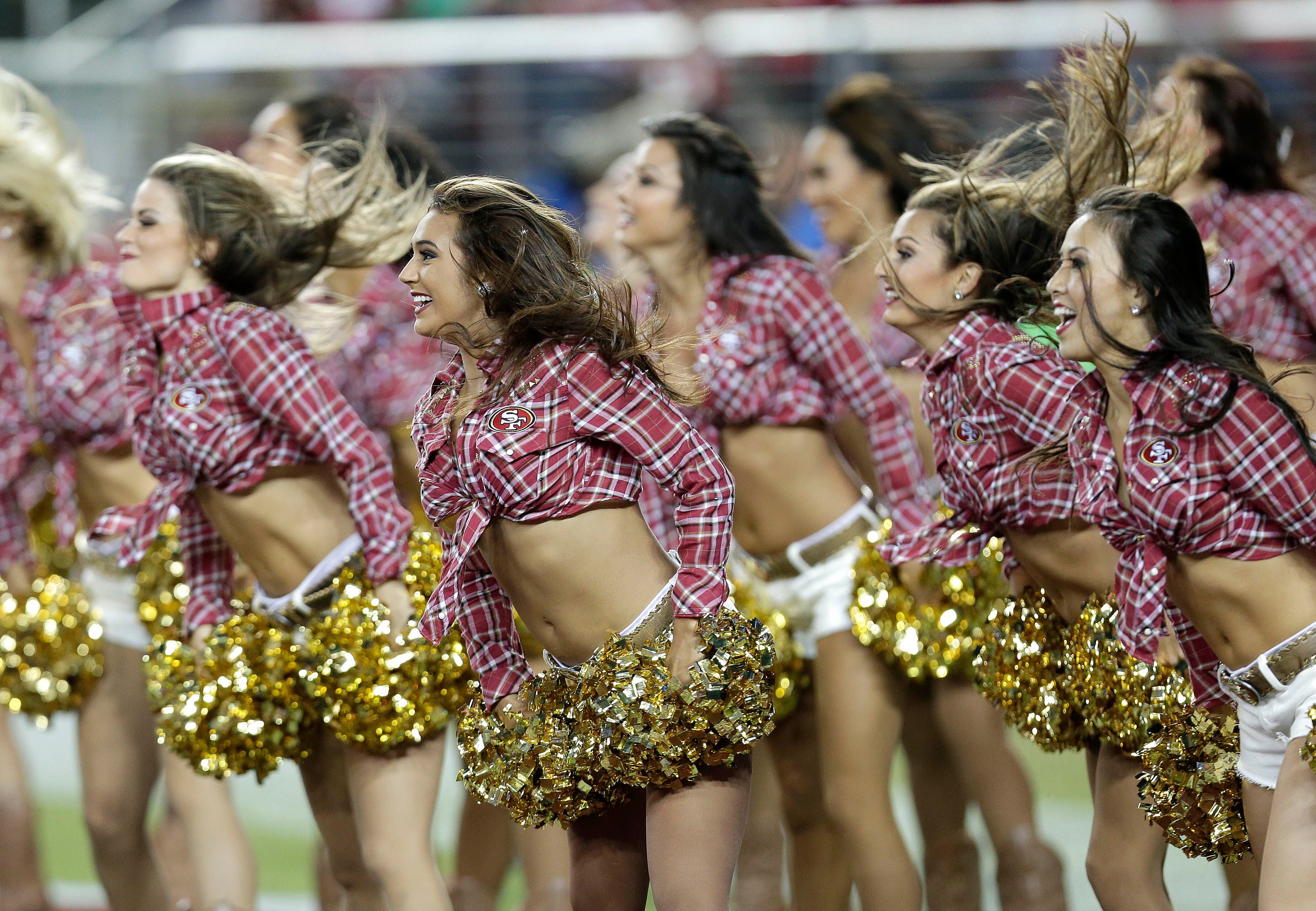 NFL cheerleaders take the field - Week 2