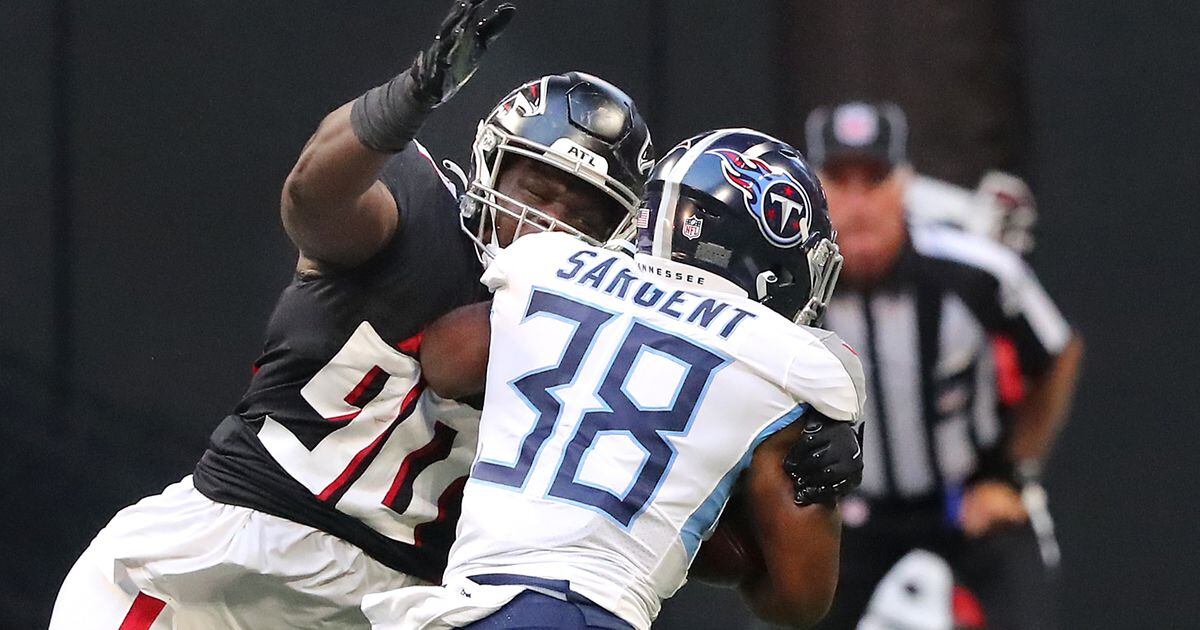 Falcons' Marlon Davidson turned in strong performance against Titans