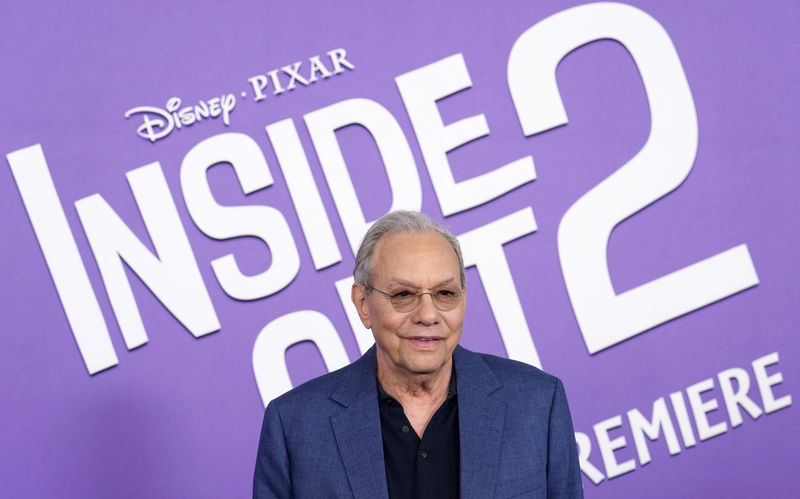 Lewis Black, a cast member in "Inside Out 2," poses at the premiere of the film at the El Capitan Theatre, Monday, June 10, 2024, in Los Angeles. (AP Photo/Chris Pizzello)