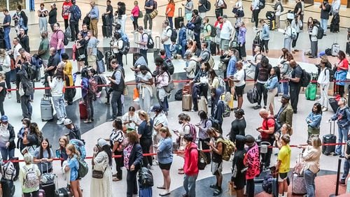 Day four of flight disruptions at Hartsfield-Jackson Atlanta International Airport after the global software outage.