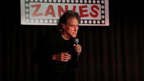 Richard Lewis performs at Zanies Comedy Club in Chicago on Jan. 17, 2018. Lewis died Tuesday, Feb. 27, 2024, at age 76. (Chris Sweda/Chicago Tribune/TNS)