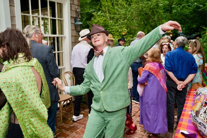 Beacon Dance founder D. Patton White performs at Paradise Garden Foundation's Atlanta Patron Party in June. Courtesy of Paradise Garden Foundation