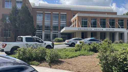 A false alarm warning of an active shooter was triggered Tuesday morning at the University of Georgia Health Center.