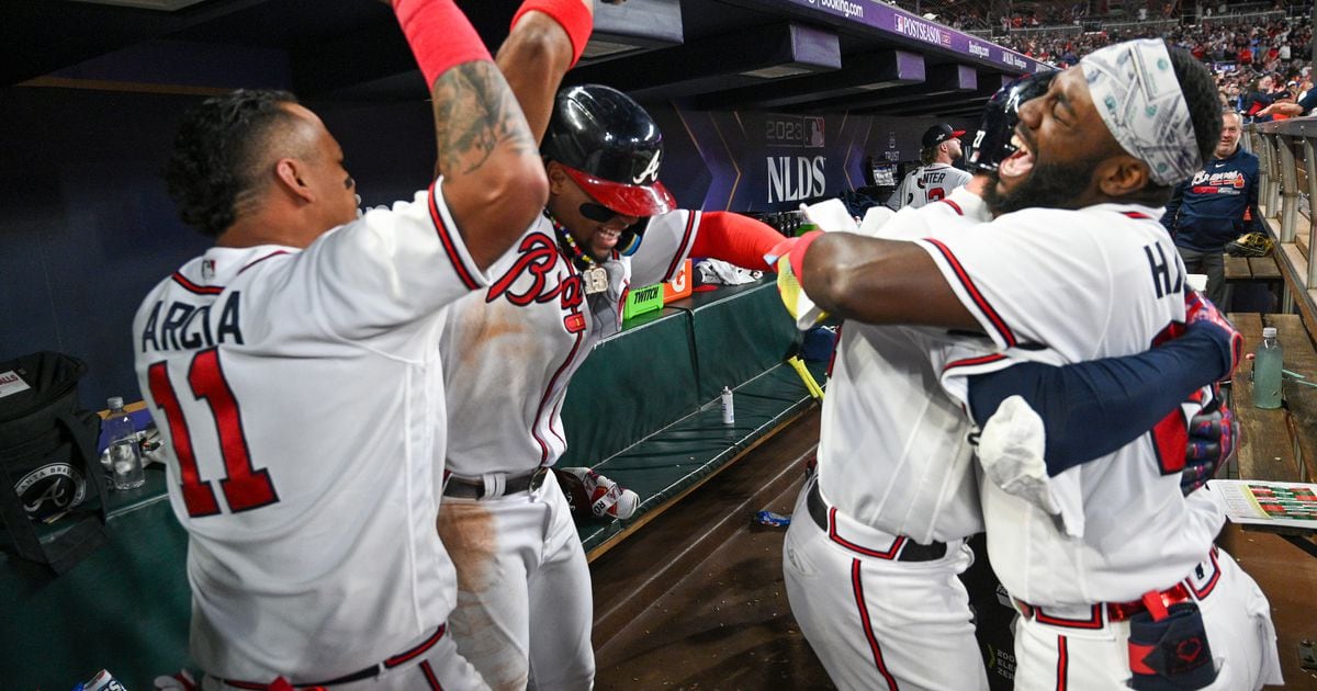 NLDS: Braves' historic double play caps Game 2 comeback win against Phillies