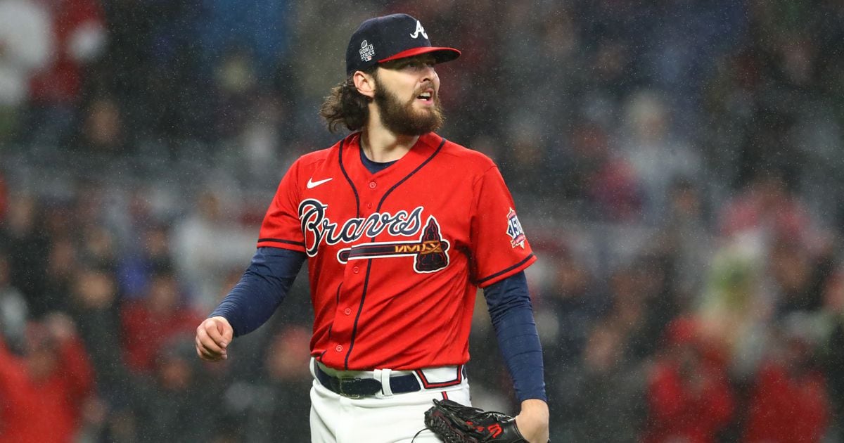 Ian Anderson tosses 5 no-hit innings for Braves in World Series Game 3