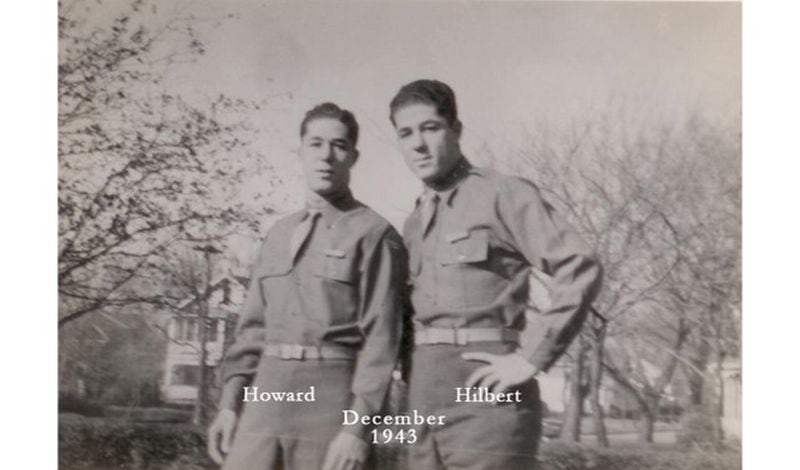 As identical twins, Howard and Hilbert were constantly at each other’s side, even when they were shipped overseas to France and Germany.