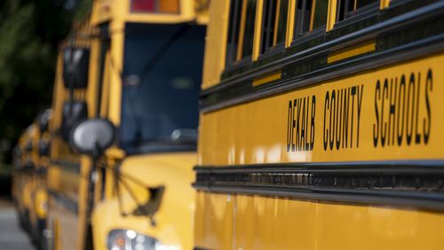 A new Georgia law makes illegally passing a stopped school bus a high and aggravated misdemeanor, punishable by a fine of not less than $1,000.