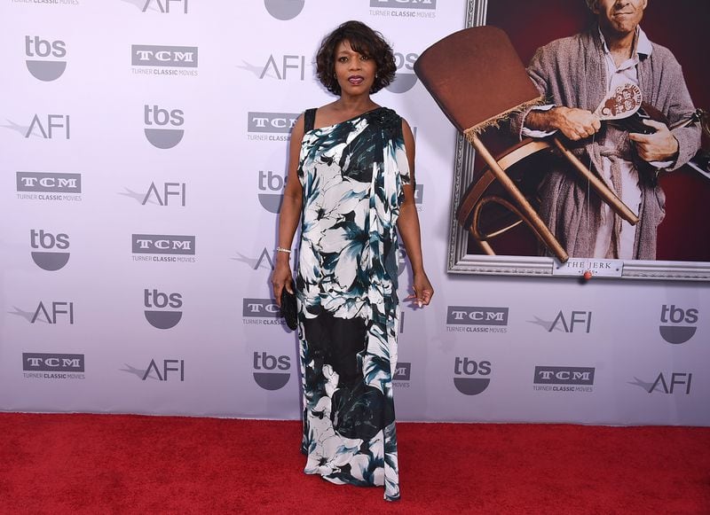 Alfre Woodard arrives at the 43rd AFI Lifetime Achievement Award Tribute Gala at the Dolby Theatre on Thursday, June 4, 2015, in Los Angeles. (Photo by Jordan Strauss/Invision/AP)