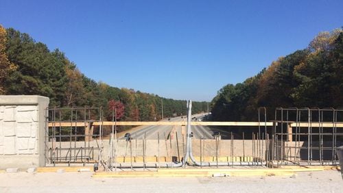 The new bridge — which is a portion of the $17.9 million Encore Parkway Corridor Project that will create an east-west connection from the Big Creek Greenway to the Westside Parkway corridor — will open to vehicular traffic Nov. 23. (Photo: Becca Godwin)