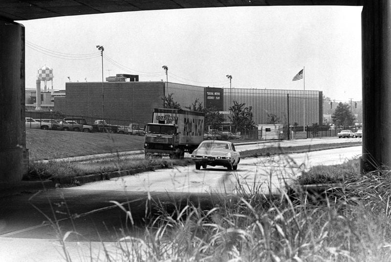 (1970 file photo) The General Motors Assembly Plant is a major industry in Doraville, GA. (ROBERT CONNELL/AJC staff) 1970