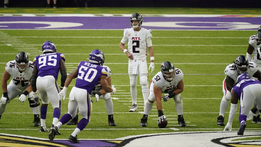 Falcons at Vikings