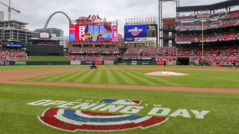 Busch Stadium St Louis Cardinals Opening Day Baseball Missouri 