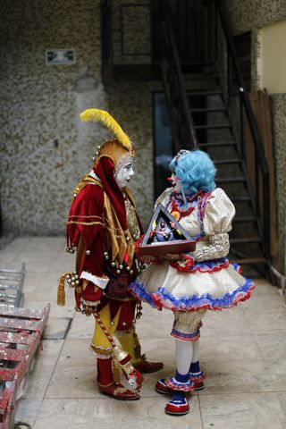 Clowns gather in Mexico City