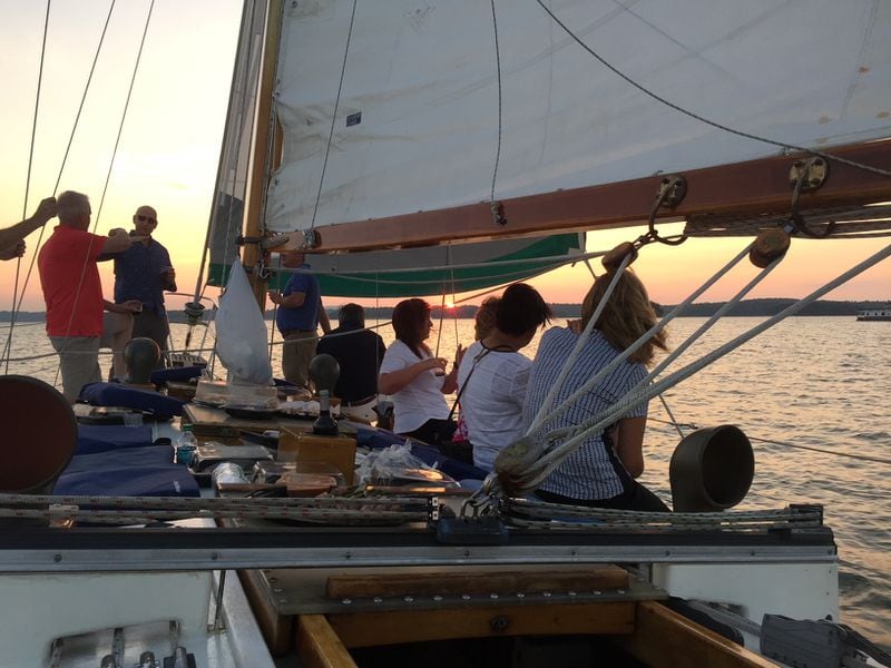 Lord Nelson Charters takes visitors out on Lake Lanier in the evenings.
Photo: Courtesy of Lord Nelson Charters