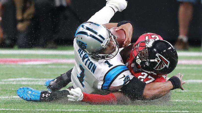 Falcons, Panthers fixed on finding passing lane