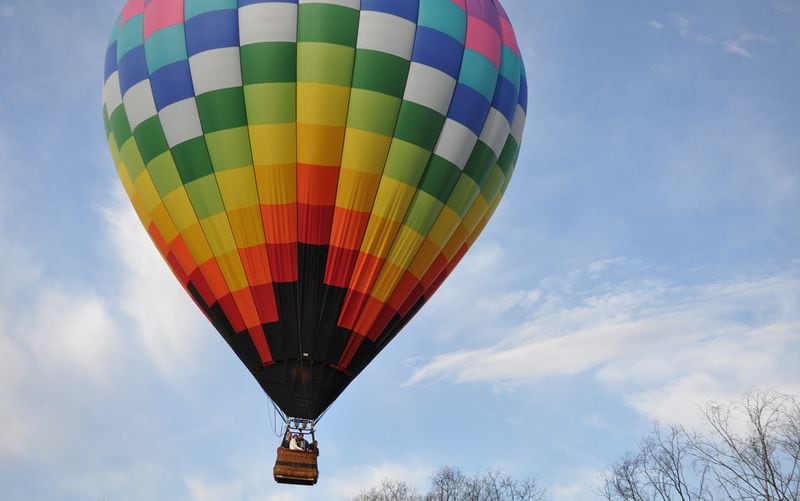 Try something new with a hot air balloon ride from Balloons Over Georgia.