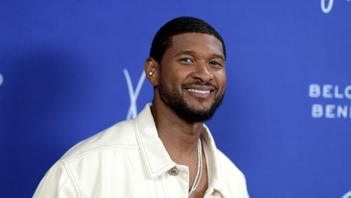 Usher attends the 2022 Beloved Benefit at Mercedes-Benz Stadium on July 7, 2022, in Atlanta. (Marcus Ingram/Getty Images/TNS)