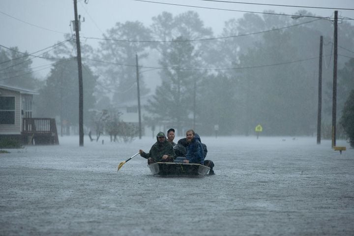 Photos: Tropical Storm Florence soaks Carolinas