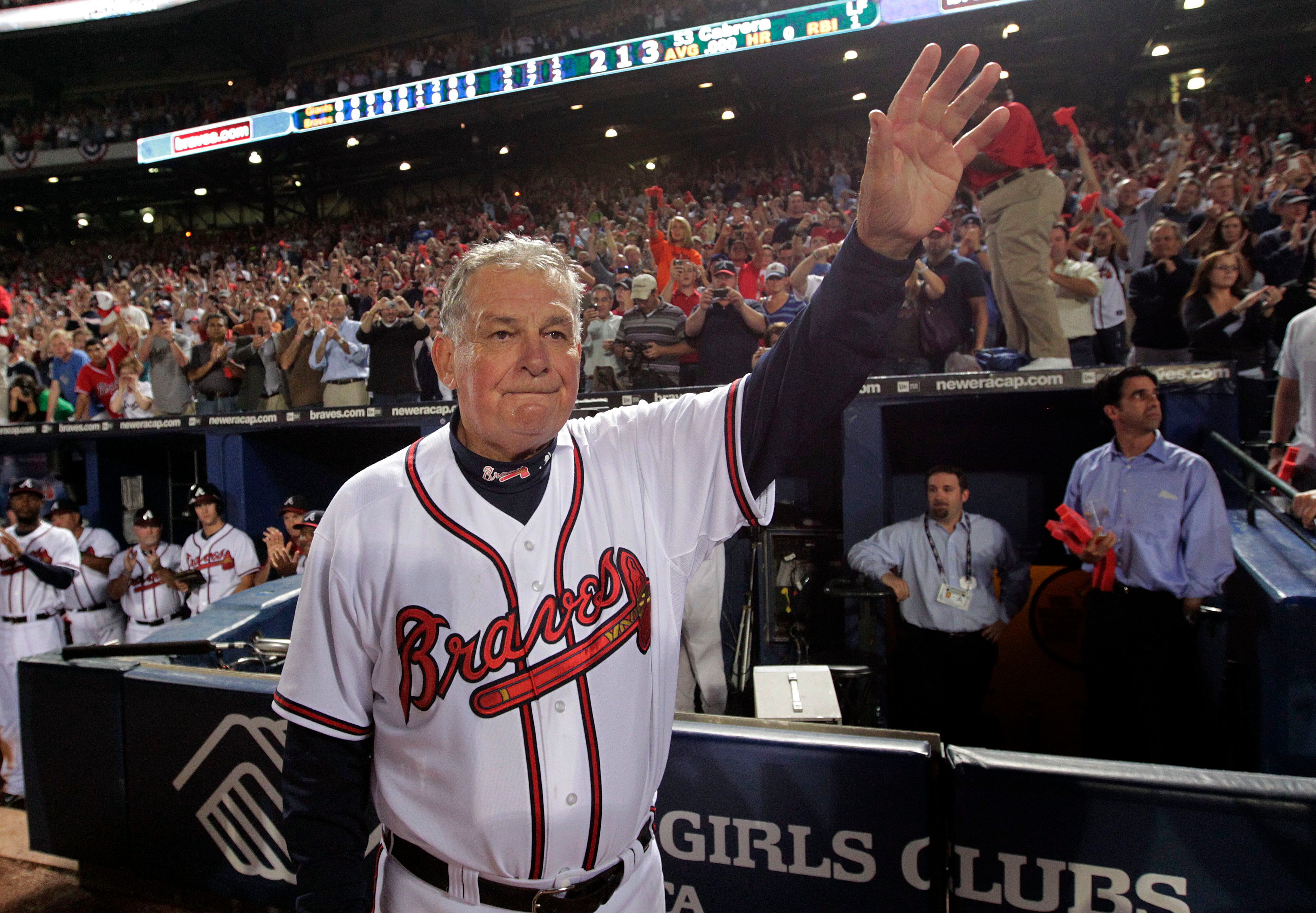 Happy birthday to Bobby Cox, the best manager we'll ever see