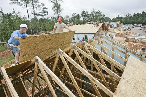 Habitat building frenzy = 8 homes by Friday